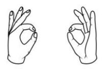 OK gesture example